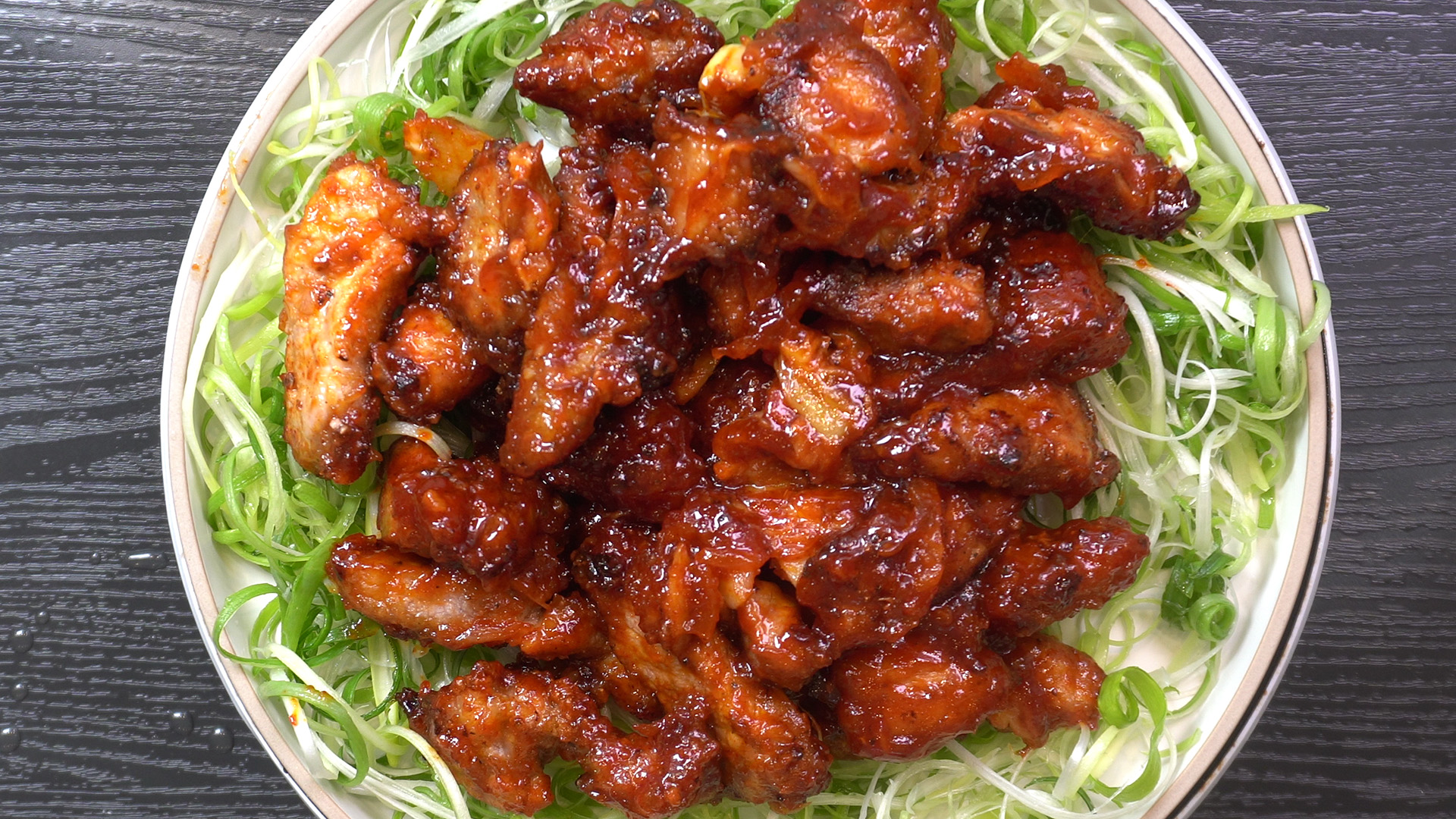 양념치킨 맛이 나는 목살 양념구이(테스트)